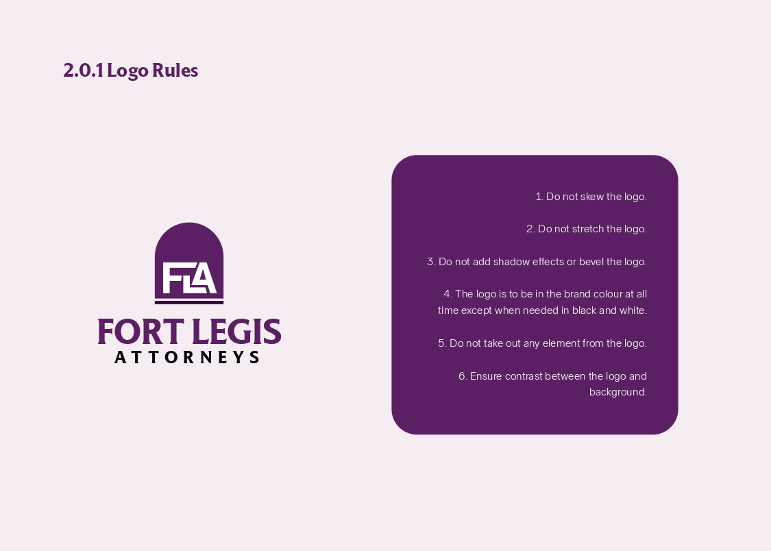 Fort Legis Attorneys Brand Page 8